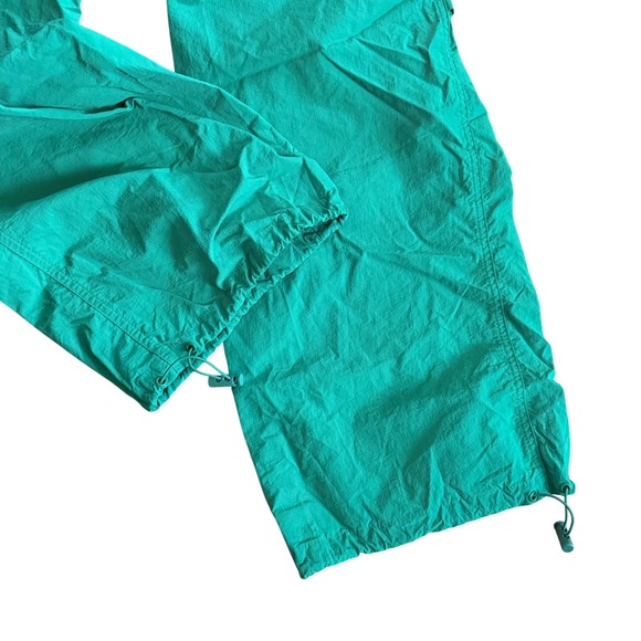 Love Tree Kelly Green Cargo Pants Small Parachute Festival Grunge Rave Summer - Picture 6 of 7